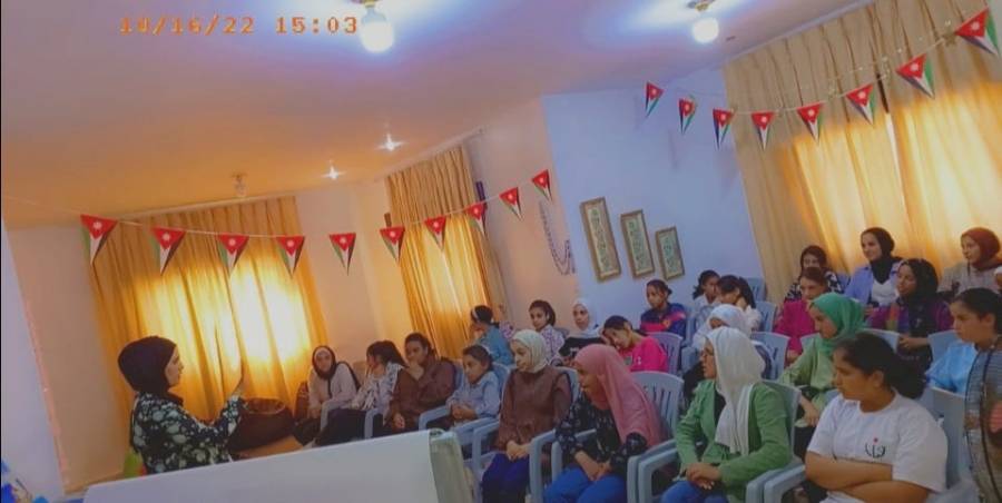 محاضرة عن التنمر في مركز شابات  راكين