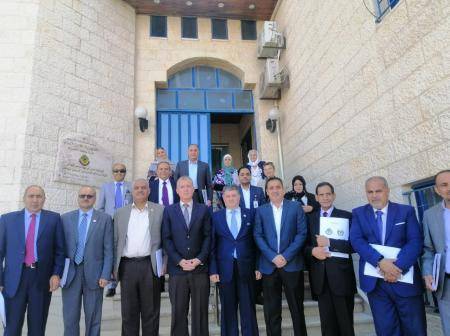 جمعية عون الثقافية الوطنية تزور إدارة مكافحة المخدرات