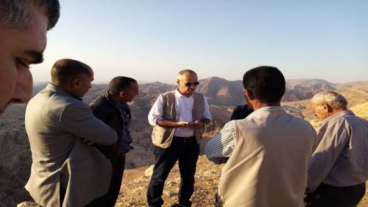 بحث مطالب جمعيات تعاونية مع رئيس مفوضي سلطة إقليم البترا