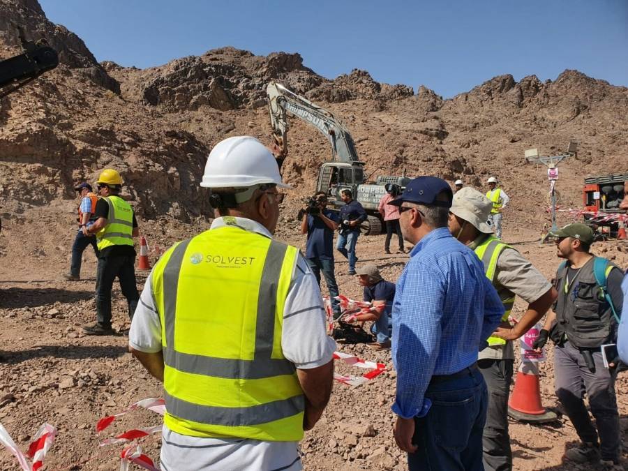 الخرابشة: نتائج مبشرة لاستكشاف الذهب والنحاس في أبو خشيبة