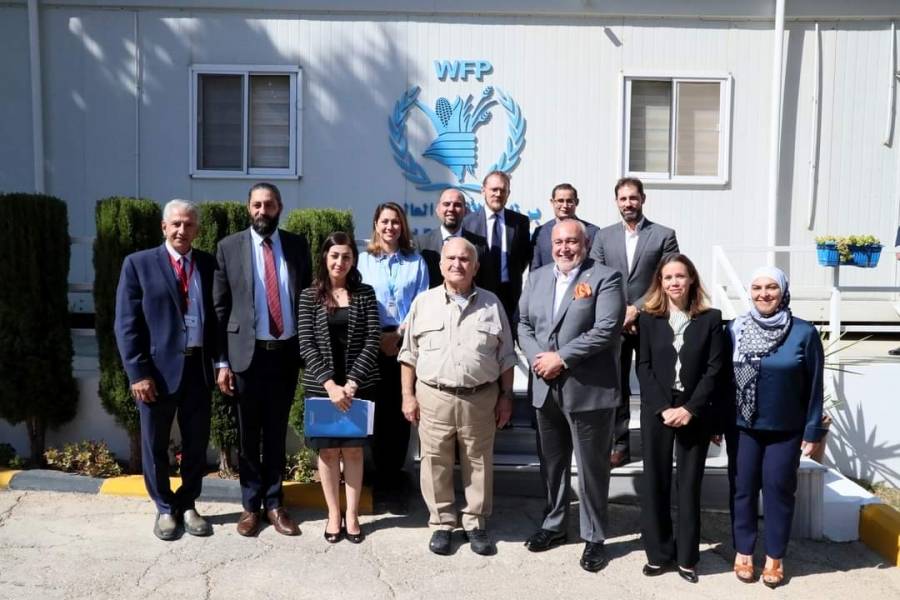 الأمير الحسن  يزور  برنامج الأغذية العالمي..صور