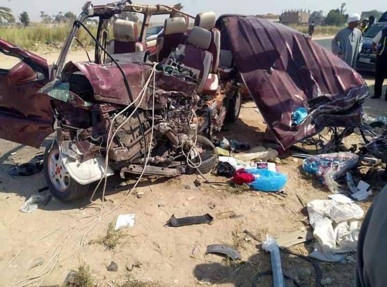 4 قتلى و7 مصابين بحادث سير مروع في سوهاج المصرية