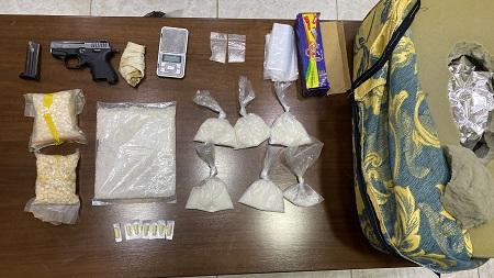 ضبط كميات كبيرة من مادة الكريستال بالرمثا