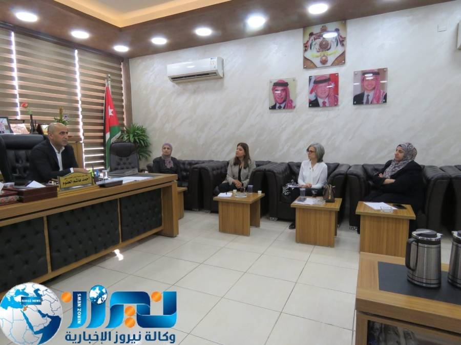 العتوم يلتقي مديرة برنامج دعم البلديات USAID لبحث انضمام بلدية جرش الكبرى للبرنامج _صور