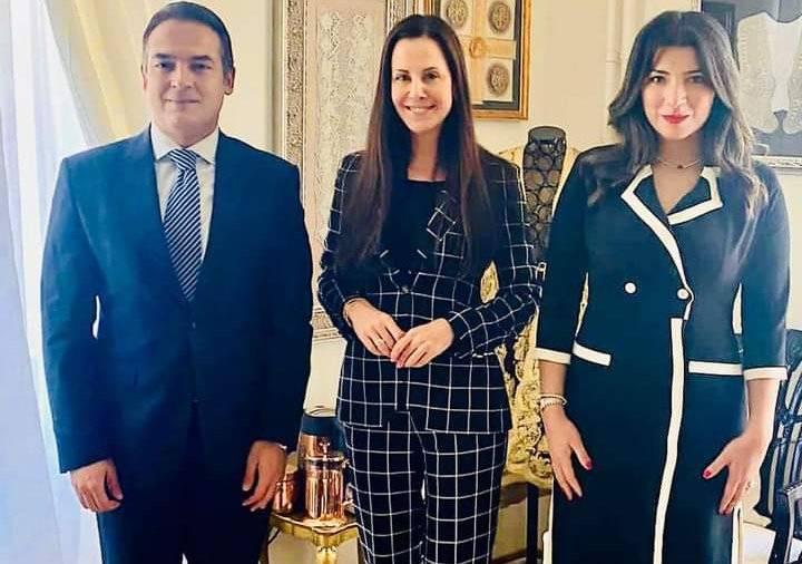 السفير المصري لدى صربيا يلتقي بالسيدة الأولى لجمهورية صربيا