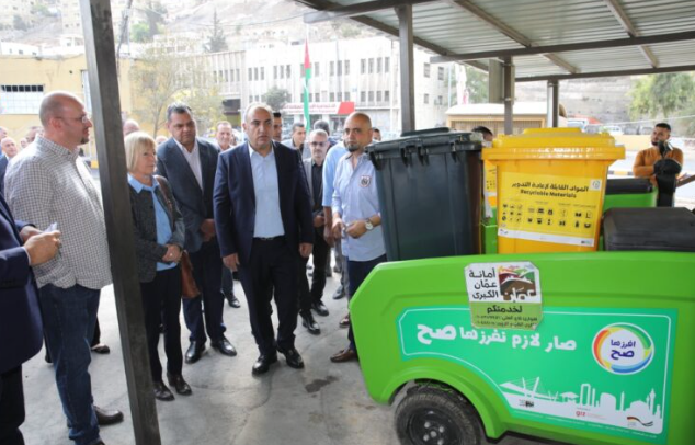 الشواربة يُطلق المرحلة الثانية لمشروع فرز النفايات