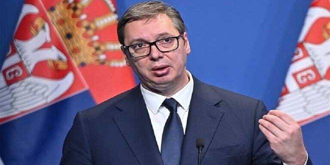 الرئيس الصربي يحذر من نشر واشنطن قواتها على الحدود الأوكرانية