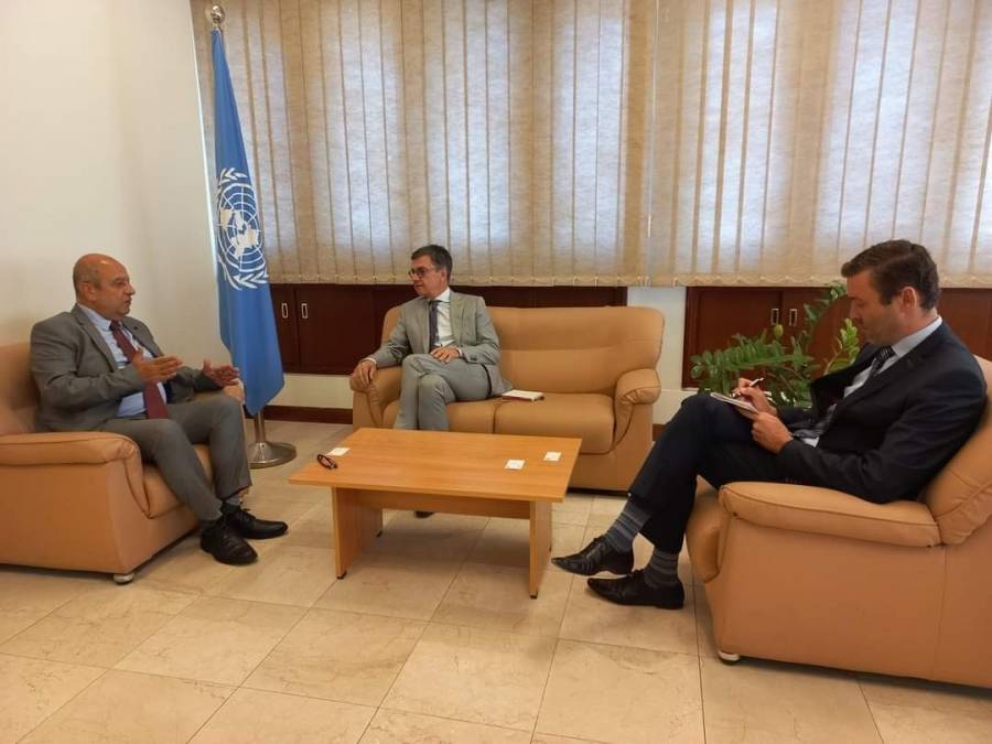 السفير البلجيكي في لبنان يزور الأونروا