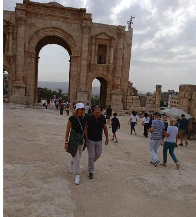 جرش تشهد حركة سياحية نشطة الاثنين