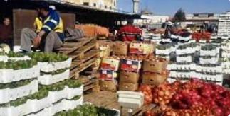 2849 طن خضار وفواكه ترد للسوق المركزي