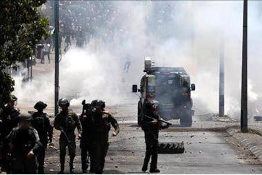 إصابات بالاختناق بمواجهات مع الاحتلال في بيت لحم