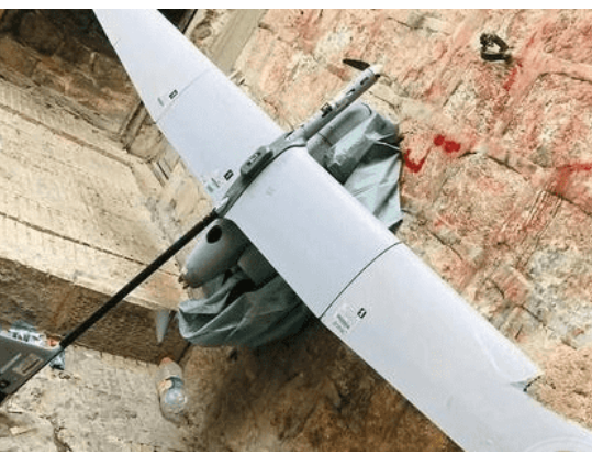 سقوط طائرة مسيرة في نابلس