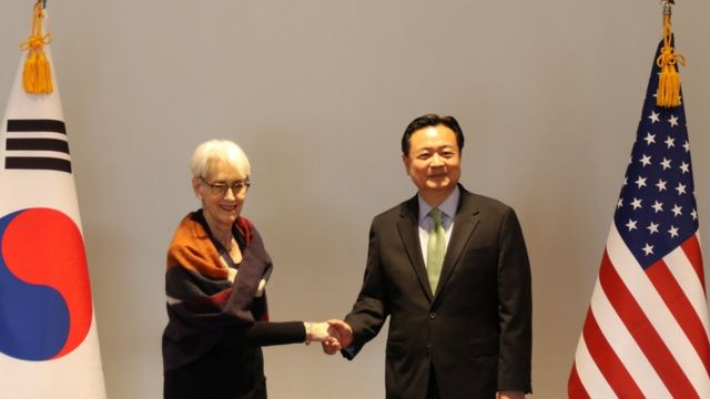 الولايات المتحدة واليابان وكوريا الجنوبية تهدد بردٍ قاسٍ إن أجرت بيونغ يانغ اختبار قنبلة نووية جديدة