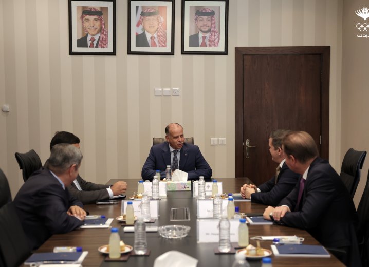 الأمير فيصل بن الحسين يلتقي رئيس الوكالة العالمية لمكافحة المنشطات