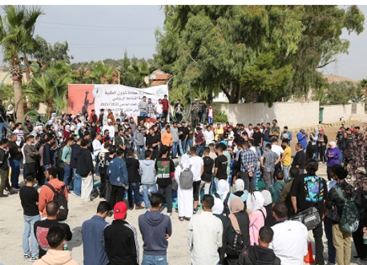 جامعة الزيتونة الاردنية تحتفل بالطلبة الجدد