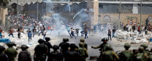 مواجهات مع الاحتلال غرب مدينة طولكرم