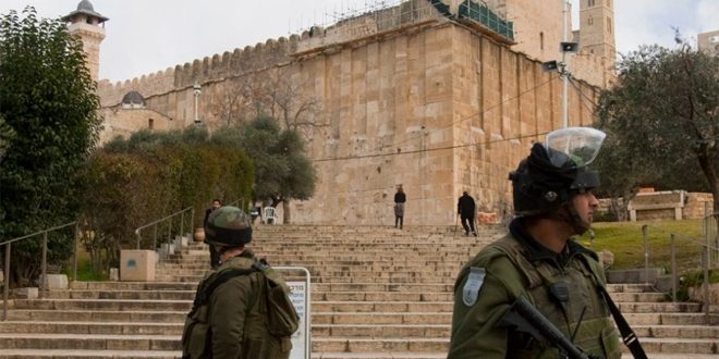 الاحتلال يغلق الحرم الإبراهيمي أمام الفلسطينيين