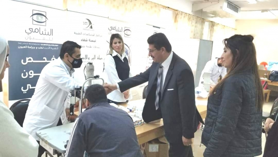 حملة البر والإحسان تقيم يوما طبيا مجانيا في تربية لواء المزار الشمالي