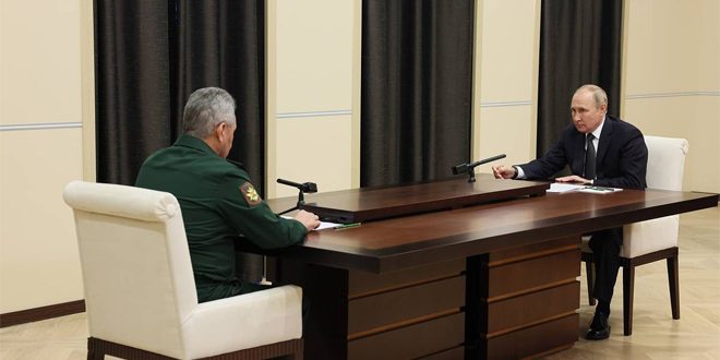 بوتين: لا بد من تحسين وتطوير القوات المسلحة الروسية