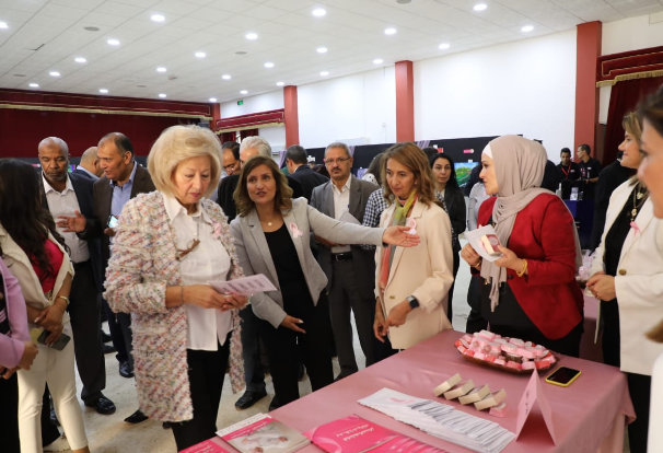 افتتاح معرض ابداعات  في مأدبا دعما لمرضى السرطان