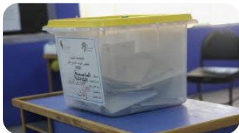 97  نسبة الاقتراع لانتخابات صناعةإربد