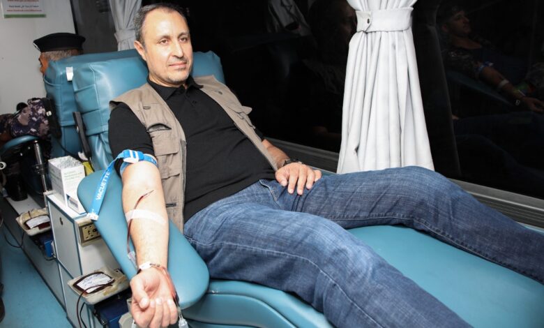 مبادرة لمدرسة العقبة الدولية ترفد بنك الدم الوطني الأردني ب ١١٥ وحدة دم..صور