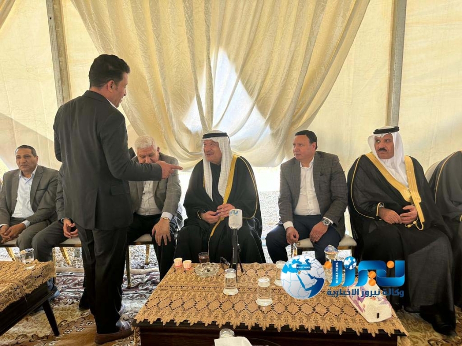 عشائر الكعابنة وابناء المرحوم الشيخ سليمان شتيوي يستقبلون رئيس مجلس النواب الدغمي ...صور وفيديو 