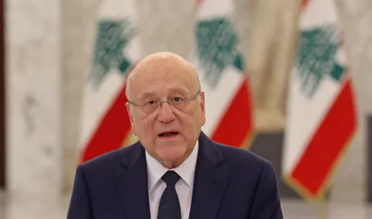 لبنان.. ميقاتي يرفض مرسوم عون بقبول استقالة الحكومة