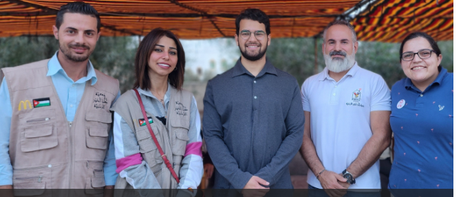 جمعية كلنا الخير الأردنية وبالشراكة مع ماكدونالدز الأردن تشارك في افتتاح  مخيم العريش لأصحاب متلازمة داون