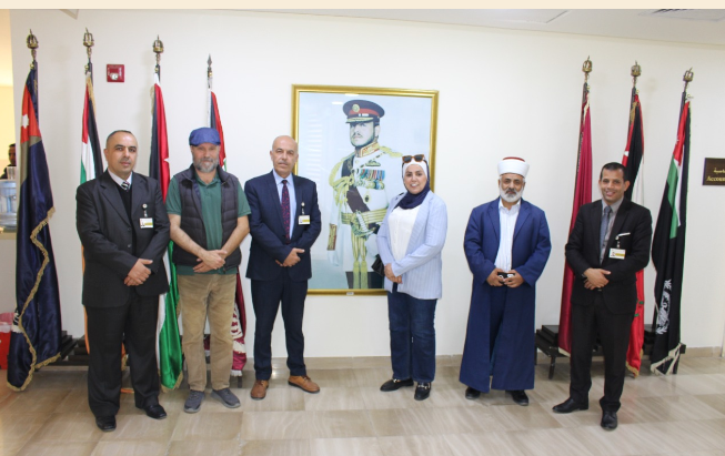 بحث التعاون بين الهيئة الهاشمية للمصابين العسكريين وبنك الطعام