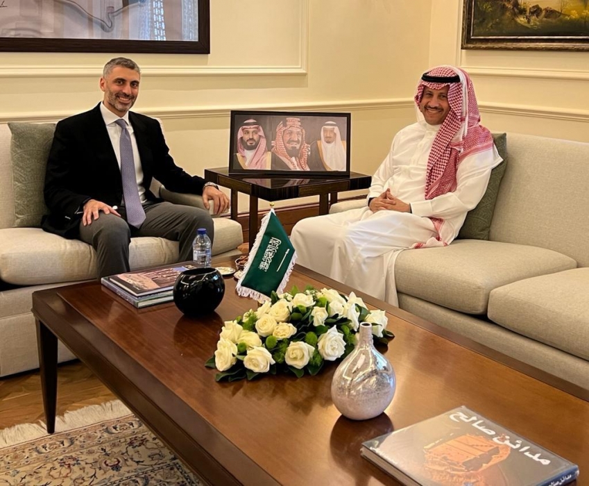 السديري يلتقي رئيس مجلس إدارة شركة الصندوق الاردني للاستثمار