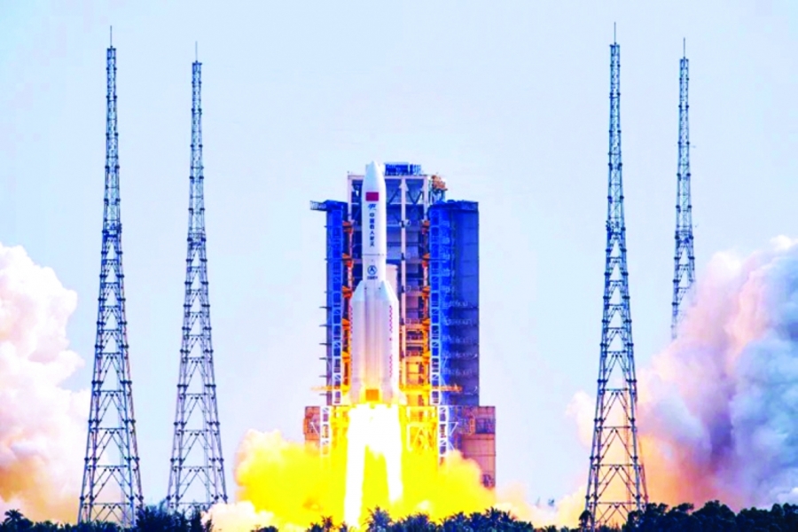 اكتمال محطة الفضاء الصينية