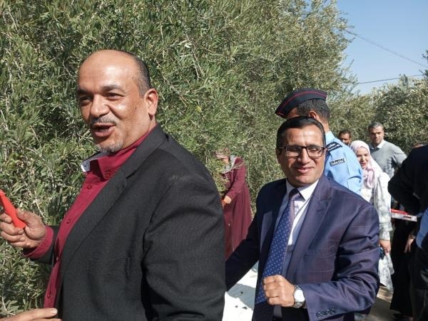 النجادات يرعى فعاليات اليوم الوطني لقطاف الزيتون في الشوبك