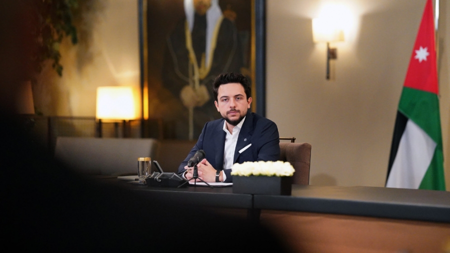 ولي العهد يصل الجزائر لترؤس وفد الأردن في القمة العربية