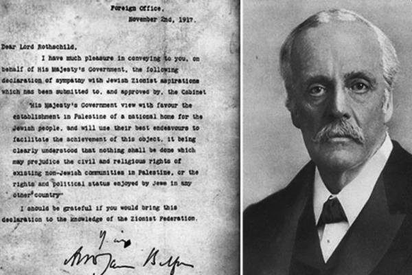 وعد بلفور المشؤوم .. 105 سنوات على سلب الأرض