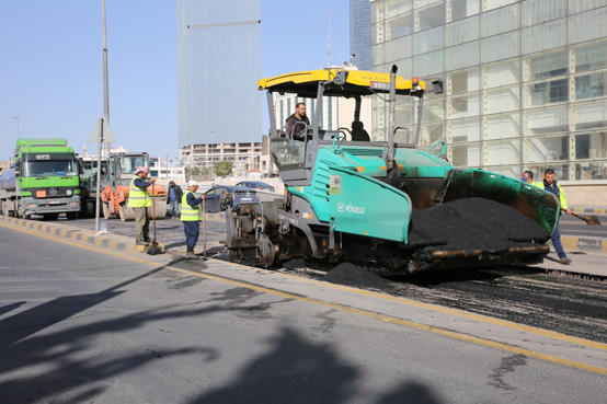 صيانة أكثر من 650 كم من الشوارع بإربد