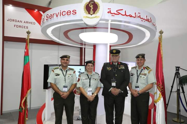 الخدمات الطبية الملكية تشارك بمعرض سوفكس 2022