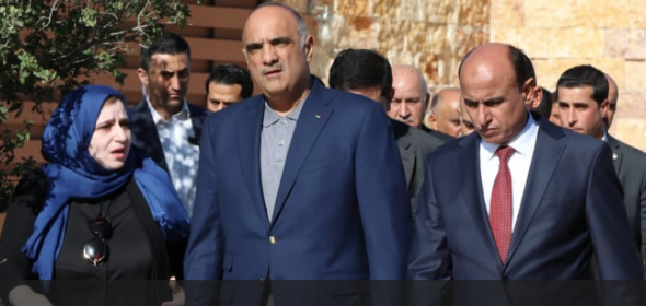 الخصاونة يتفقد تلفريك عجلون