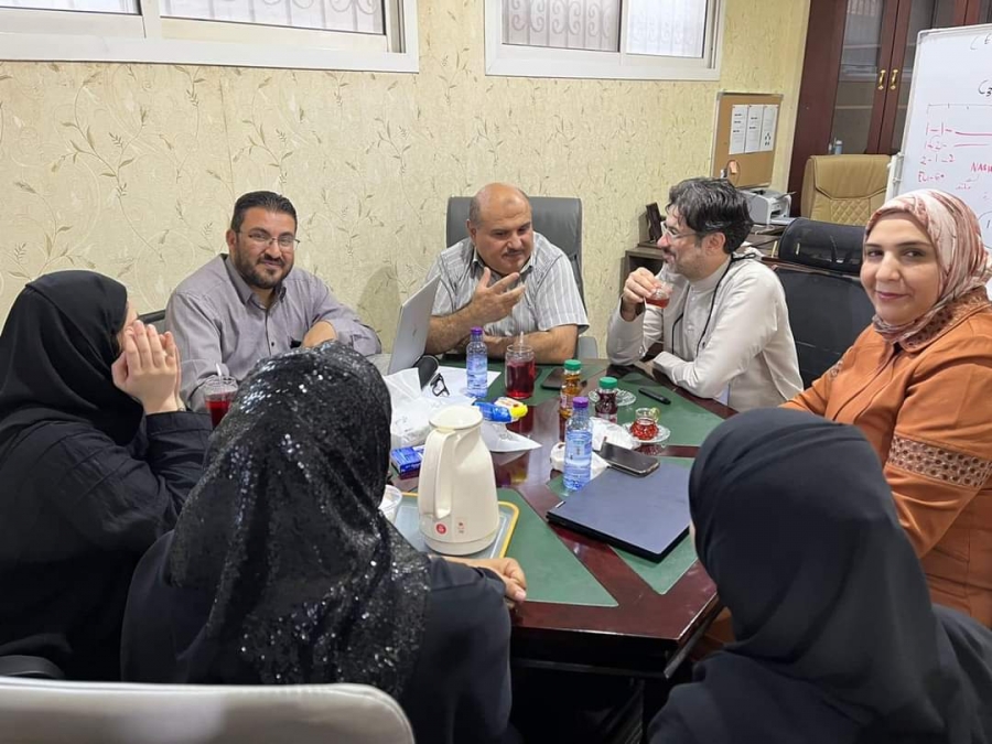 إجتماع ماراثوني بين ملتقى النشامى وشركة دبل زد....صور