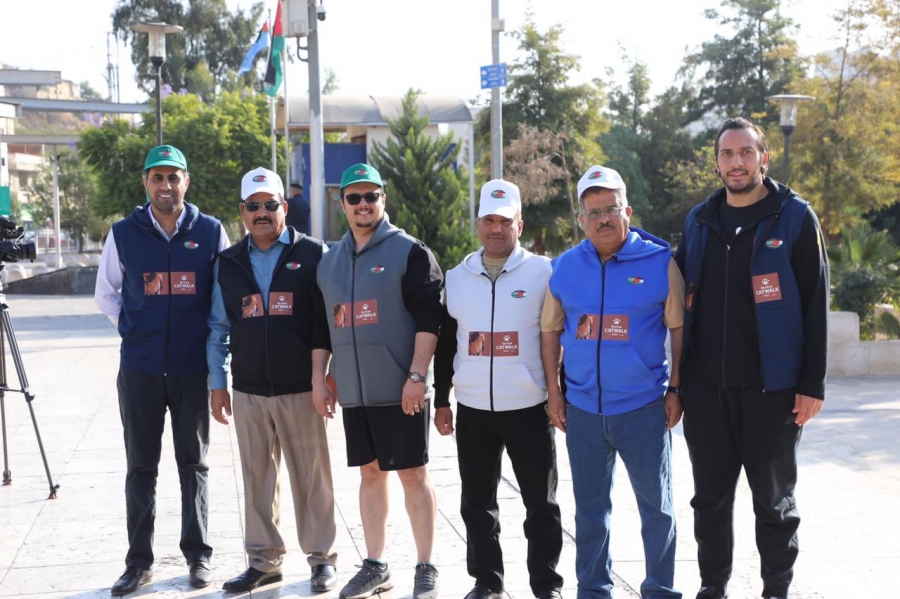 سفارة السعودية تقيم مسيرة كات ووك الأردن 2022