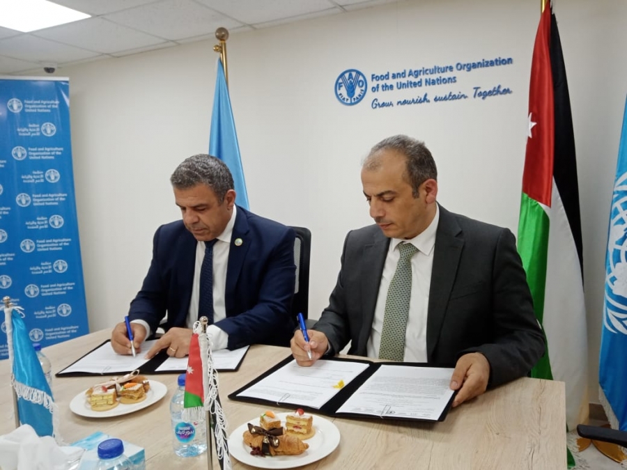 اتفاقية تعاون بين البحوث الزراعية والفاو حول الاستخدام الأمثل للمياه غير التقليدية والمخلفات العضوية