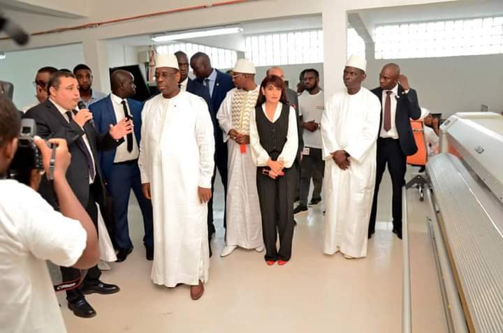 سفيرة جمهورية مصر العربية في السنغال تشارك في مراسم افتتاح المصنع المصري بحضور الرئيس السنغالي