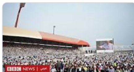 البحرين: بابا الفاتيكان يترأس قداساً كبيراً بملعب البحرين الوطني