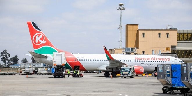 الخطوط الجوية الكينية توقف رحلاتها بسبب إضراب طياريها