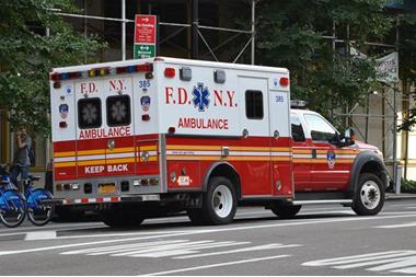 إصابة 38 شخصا بحريق في نيويورك