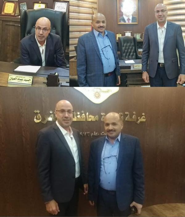 عماد العيان يتسلم مهام رئيساً للجنة المؤقتة لغرفة تجارة المفرق