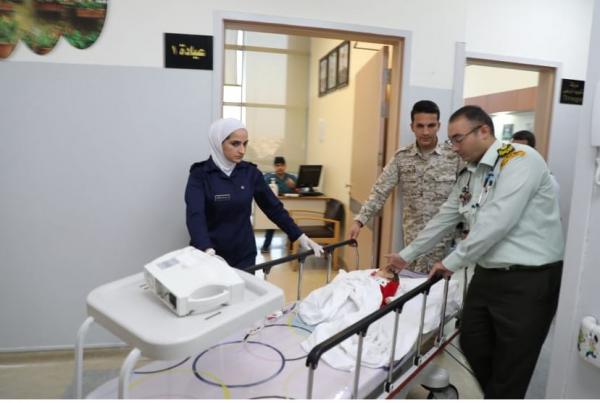 إخلاء طبي لطفلة من غزة لاستكمال علاجها في مدينة الحسين الطبية