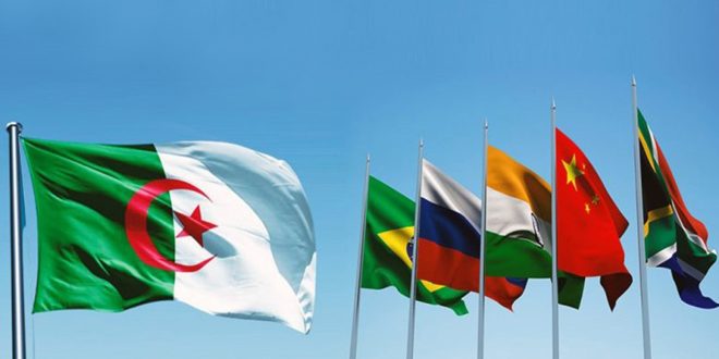 الجزائر تقدم طلبا رسمياً للانضمام إلى دول بريكس