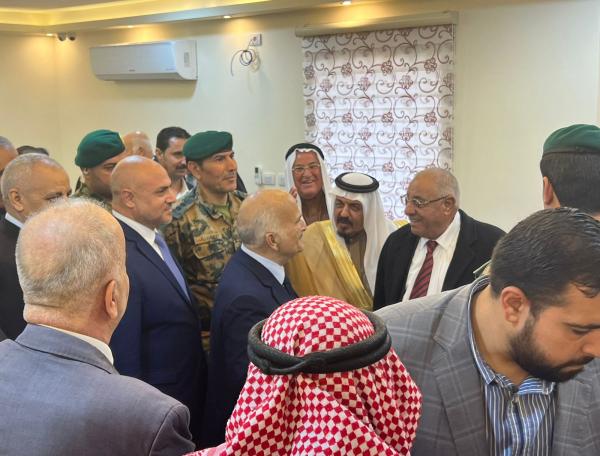 الأمير الحسن يلتقي شخصيات سلطية في دارة الوزير الأسبق عربيات