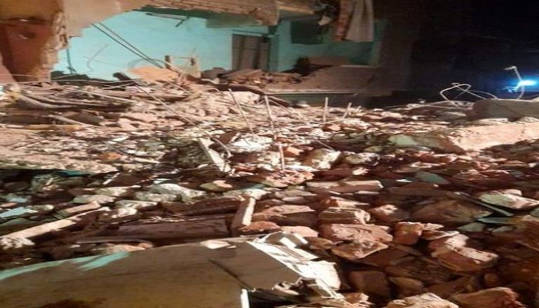 مصر ..انهيار عقار من 5 طوابق في حي إمبابة